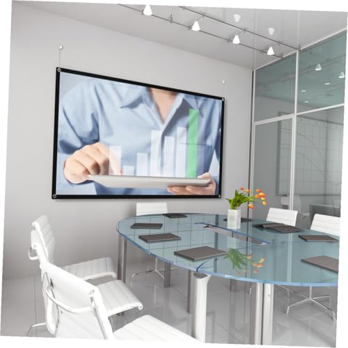 Pantalla de proyección plegable Uonlytech para cine en casa miniatura 7