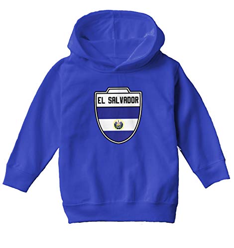 El Salvador - Country Soccer Crest Toddler/Youth Fleece Hoodie2