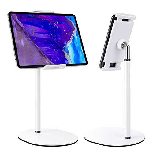 Tablet Ständer Halterung mit flexiblem Schwanenhalsförmigem Arm, Multi-Winkel verstellbar 360-Grad-Drehung Montieren Tablet-Ständer