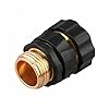 Tuin Messing Slangconnector Buiten schroefdraadkraan Adapter voor hosepipe 3/4 inch 4pairs Praktisch DIY Tools