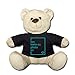 Spreadshirt Créez Votre Propre Nounours Personnalisé avec Texte ou Photo Imprimée Nounours, Noir