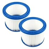 FACULX Staubsaugerfilter kompatibel mit GAS 20 L SFC GAS 1200 L, Ersatz-HEPA-Filterelement für Nass-Trockensauger (2 Stück)