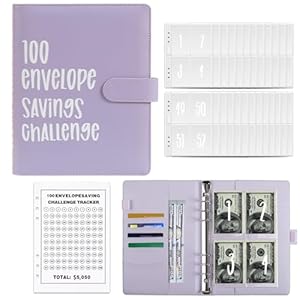 Trrrioosy 100 Umschläge Spar-Challenge Set