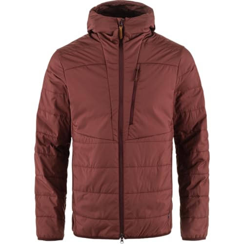 Image of Fjallraven Keb Padded Hoodie Men's Jacket - Lightweight Insulated Durable Midlayer for Hiking Trekking Outdoor
