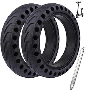 Hito Rubber Damping Solid Tire 8.5 Inch Front/Rear Tire Wheel Replacement for Xiaomi M365/M365 PRO Electric Scooter