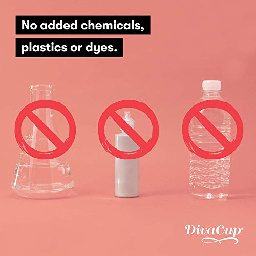 DivaCup - Menstrual Cup - Feminine Hygiene - Leak-Free - BPA Free - Model 1 - Thumbnail 6