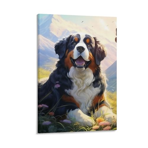 Toile Tibetan Mastiff 12x18inch pour créer un salon chaleureux et élégant