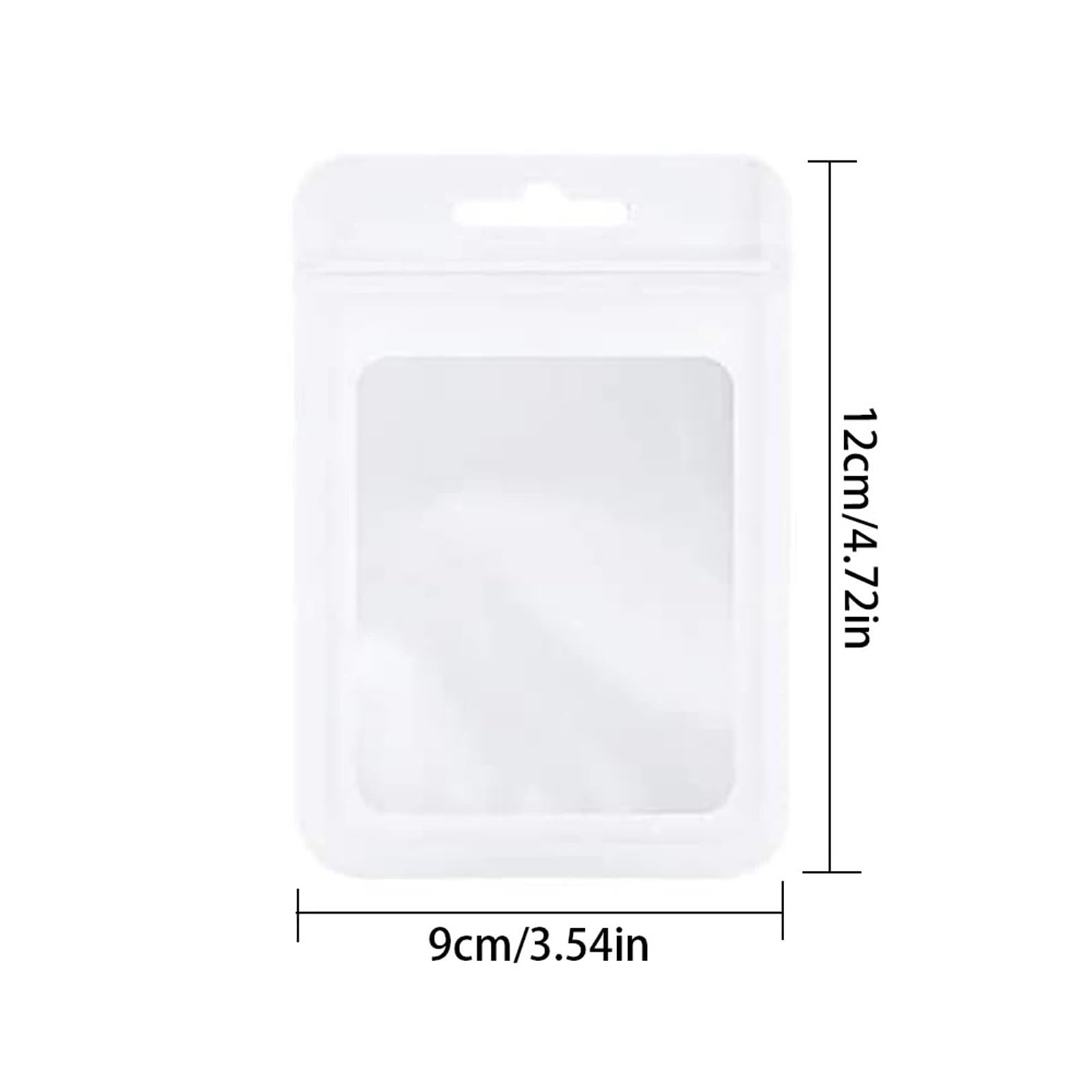 Sacchetti con chiusura a zip, Confezione da 100 sacchetti piatti con chiusura a zip, fogli di alluminio bianchi x cm(9x16cm)