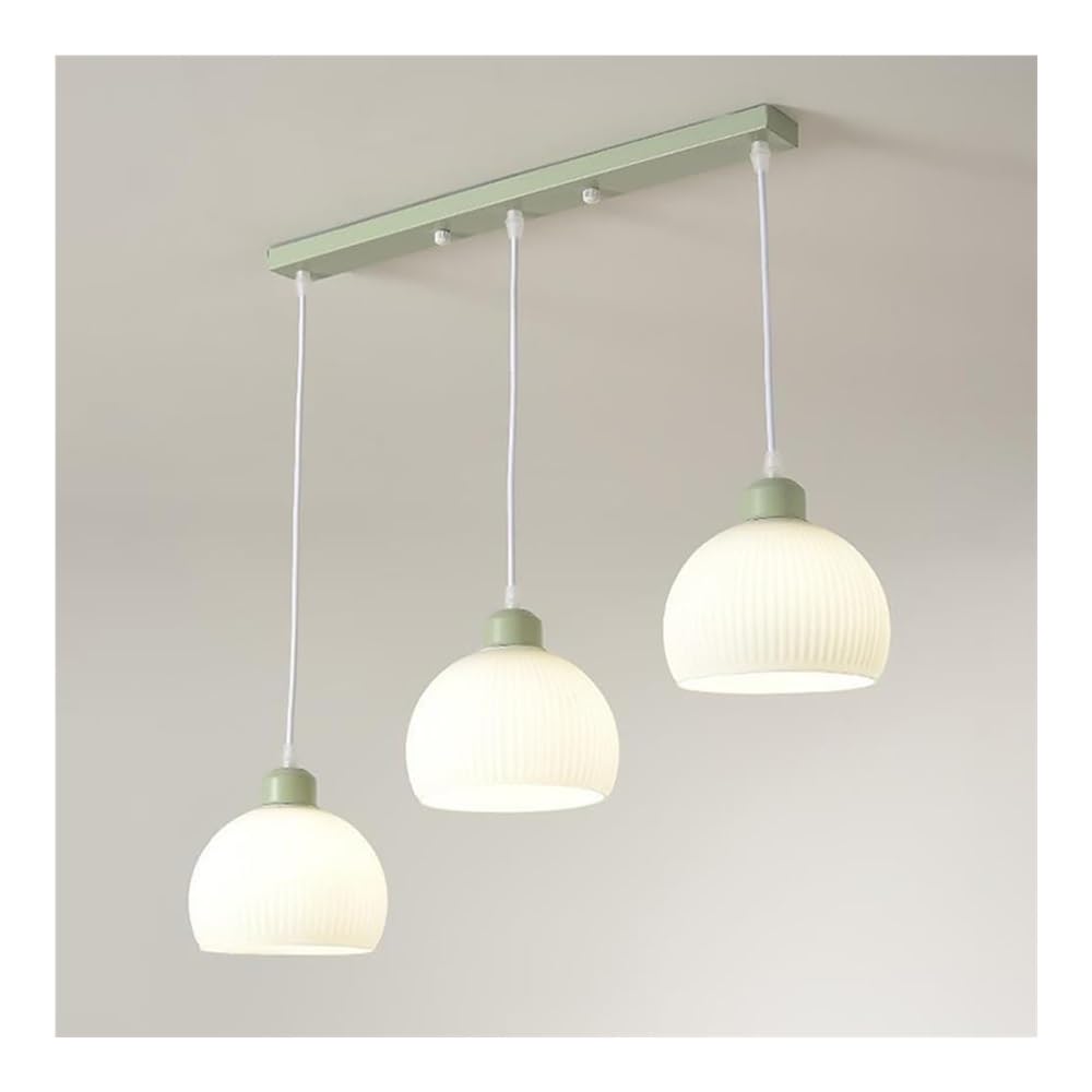 Lustre en verre moderne réglable pour optimiser l'éclairage de la table - 8