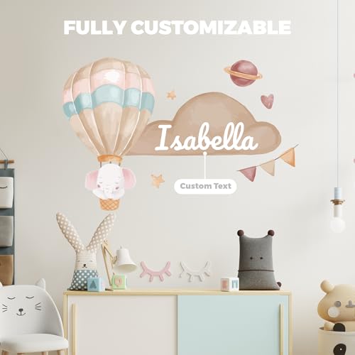 Vinilo Decorativo Infantil Personalizable Elefante miniatura 2