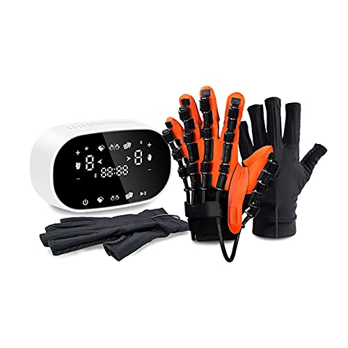 Rehabilitation Robot Gloves- Straightening Brace Guard Protector for Patients with Hand Dysfunction Stroke Hand Splint Assistive Gloves Hemiplegia