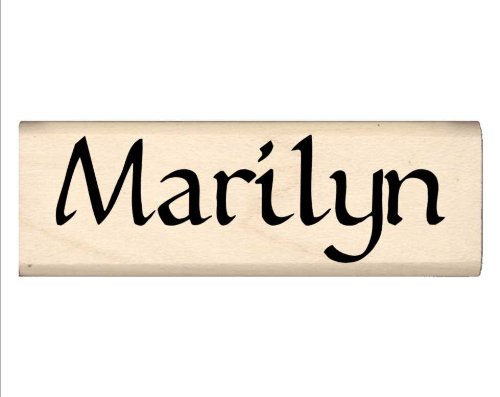 Stamps by Impression Marilyn Name Rubber Stamp