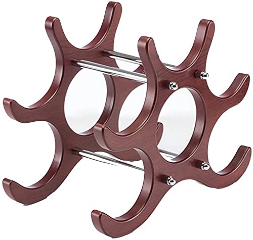 Soporte de Madera para 6 Botellas Minimalista miniatura 1
