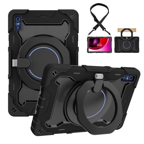 Coque antichoc Lenovo Tab M10 5G résolvant le transport avec bandoulière