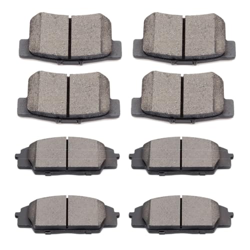 Image of SCITOO D537 D829 Front Rear Ceramic Brake Pads Sets Fit For Acura CSX 2007-2010,For Acura RSX 2002-2006,For Honda Civic 2006-2011,For Honda S2000 2000-2009