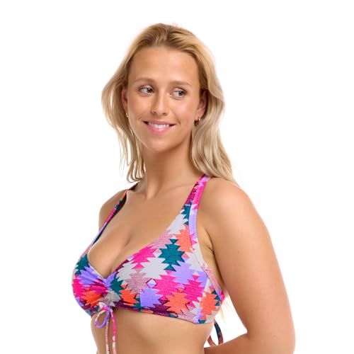 Body Glove Women's Standard Teagan Underwire D, Dd, E, F Cup Bikini Top Swimsuit with Adjustable 2-Way Back Detail2