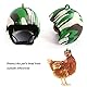 Hühnerhelm Kopfbedeckung 3 Stück Hühnerhelm Kunststoff Huhn Helm Haustier Helm Helm Für Huhn Haustierschutzhelm Entzückender Helm Für Huhn Ente Vogel Und Anderes Geflüge Kopfschutz 3 Farben 4 x 4.5cm