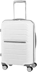 Mala de Viagem Octolite Branca Pequena Expansível