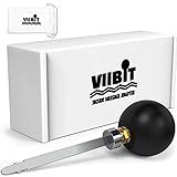 ViiBit Jigsaw Massage Adapter - Patent Pending Carbon Strengthened Steel Percussion Massager Tip | Universal T-Shank Jigsaw Compatibility with Cordless and Wired | Massage Oil Safe