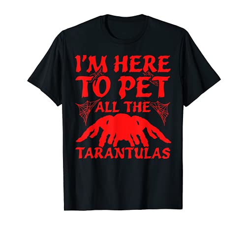 Tarántulas Araña Espeluznante Camiseta
