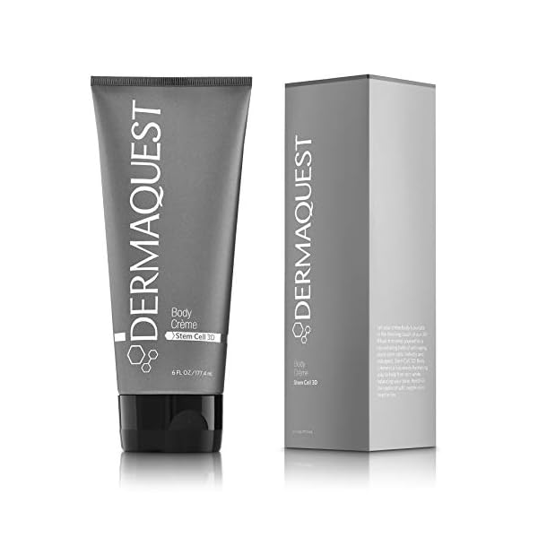 DermaQuest-Stem-Cell-3D-Body-Creme-6oz DermaQuest Stem Cell 3D Retexturizing and Firming Body Crème - Perfect for Post-Pregnancy and Aging Skin - Skin Tightening Body Moisturizer (6 oz)