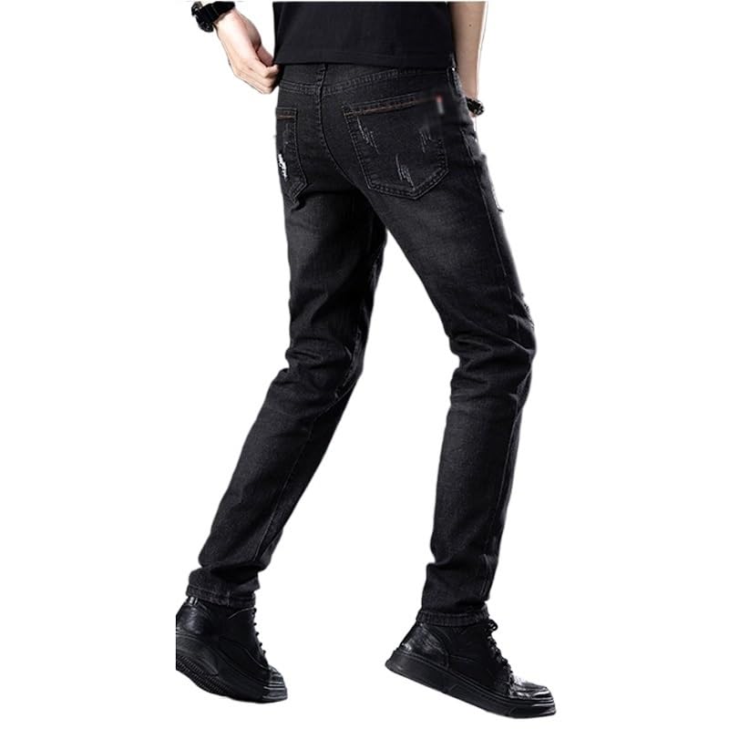 Slim-fit Pants Streetwear Stretch Skinny Jeans Casual Cotton Denim3