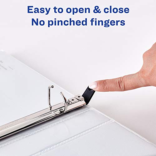 Avery-Heavy-Duty-View-3-Ring-Binder-1-One-Touch-Slant-Ring-Holds-85-x-11-Paper-4-White-Binders-7979979780
