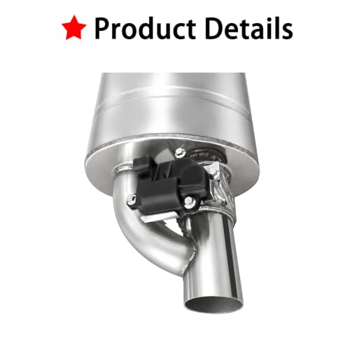 3-Inch Valved Muffler Exhaust Kit – Right-Side 3-Mode Remote Exhaust System - Image 5
