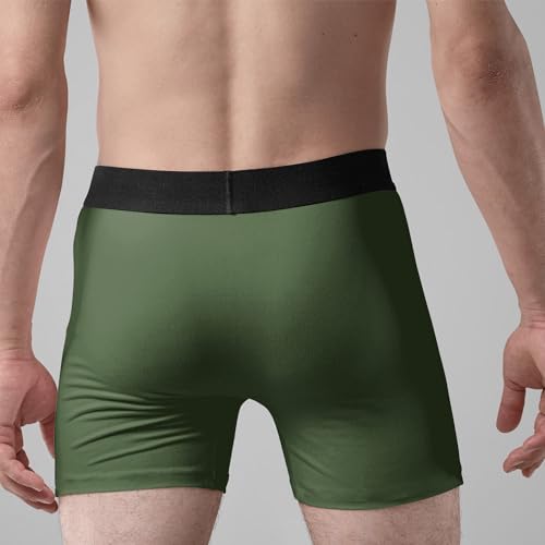 Generic Shooting Guns & Spreading Buns Custom Name Men Boxer Briefs, Personalized Couple Name Men Boxer Briefs, Funny Gift For Him Black, X-Large3