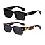 2 Pack (Black/Grey+black Leopard Leg/Grey)
