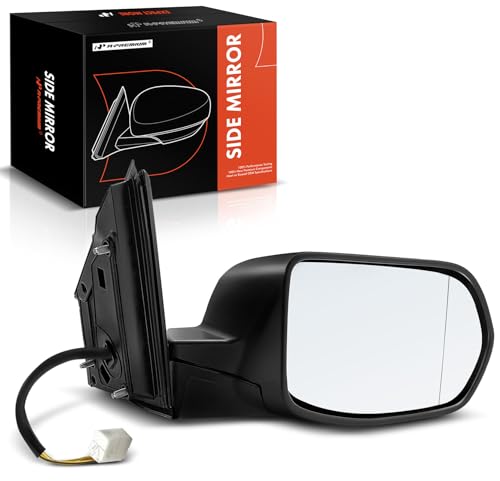 A-Premium Passenger Side Power Door Mirror - Compatible with Honda