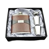 Antifugas: soldadura láser de alta frecuencia, procesamiento de rosca de acero inoxidable grueso, tratamiento de presión de aire y control de calidad. La tapa está herméticamente sellada para garantizar que el vodka, whisky, bourbon u otras bebidas favoritas no se filtren ni se desperdicien.