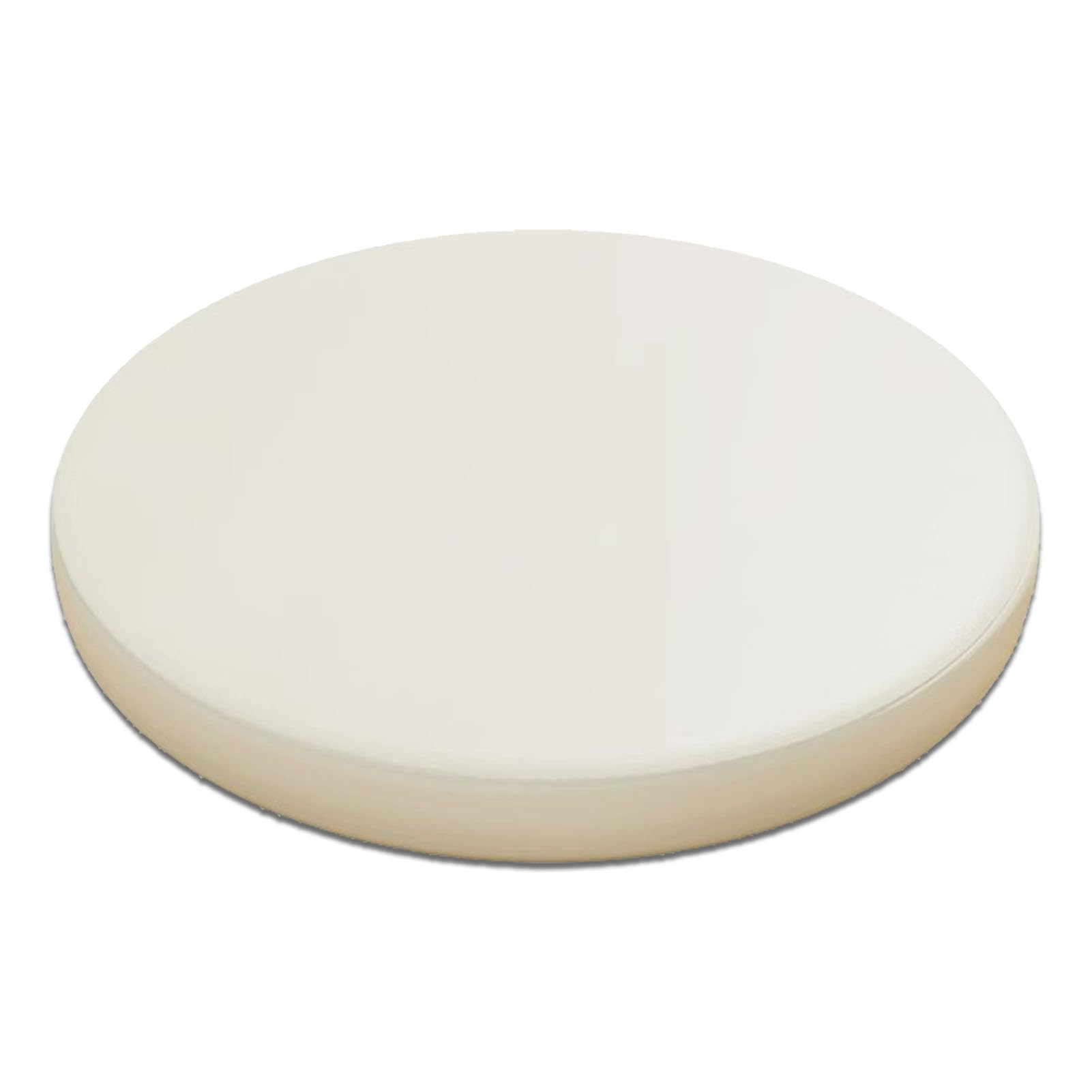 Okrągłe Poduszki na Krzesła z Pianką Memory Foam z Zamkiem, Zdejmowane Poduszki na Krzesła Ogrodowe, Wodoodporne Miękkie Poduszki na Siedzenia do Krzeseł w Jadalni I 40 CM