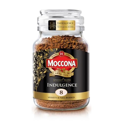 Image of Moccona Indulgence Instant Coffee 100g | Imported Coffee | Premium Arabica & Robusta Blend | Freeze-Dried | Bold & Strong Flavor
