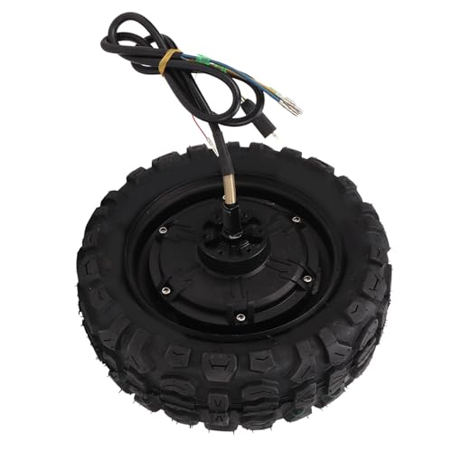 36V a 60V 500W a 1500 W Scooter Eléctrico Motor de Cubo sin Engranaje sin Escaparates 11 Pulgadas, Motor de Alta Potencia, Velocidad Máxima de hasta 70 Km/h, Diseño de Neumáticos