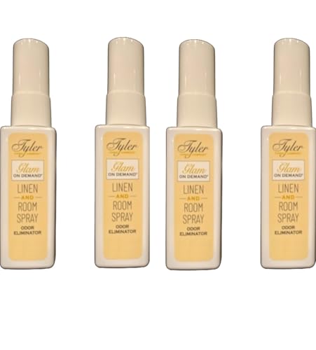 Tyler Candle Company - Spray On Demand - Cowboy fragrance - 34g / 1.2oz (Pack of 4), Clear