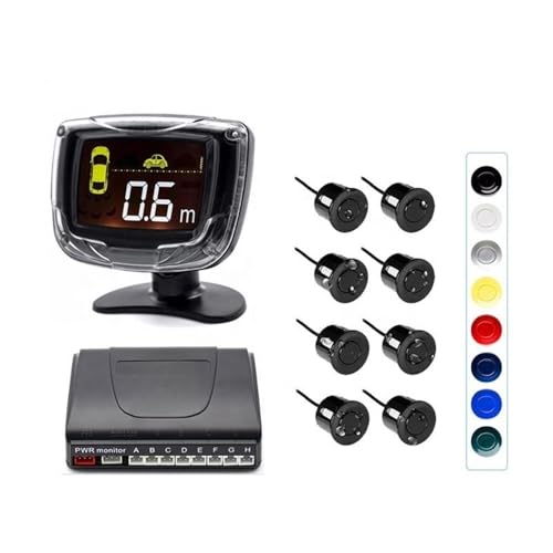 Capteur radar recul voiture Parktronic et système de surveillance angle mort 8 capteurs