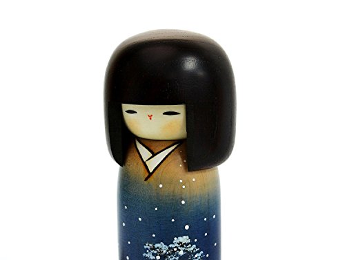 Muñeca Kokeshi Usaburo de Japón 19 cm miniatura 3