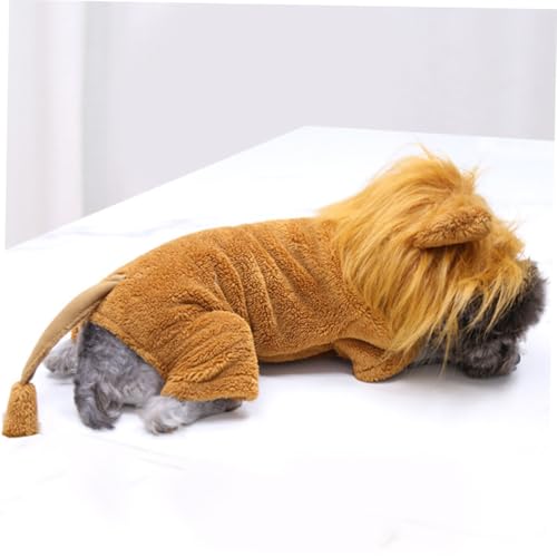 Disfraz León para Perros y Gatos Talla M miniatura 5
