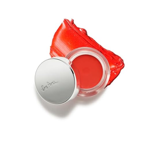 Ere Perez - Natural Carrot Color Pot | For Lips + Cheeks | Buildable, Blendable, Creamy, Vibrant, Satin Finish | Cacao Butter, Avocado + Castor Seed Oil | Vegan, Cruelty-Free, Clean Beauty (Hello)