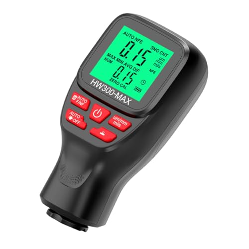 Calibrador digital para grosor de pintura automotriz miniatura 1