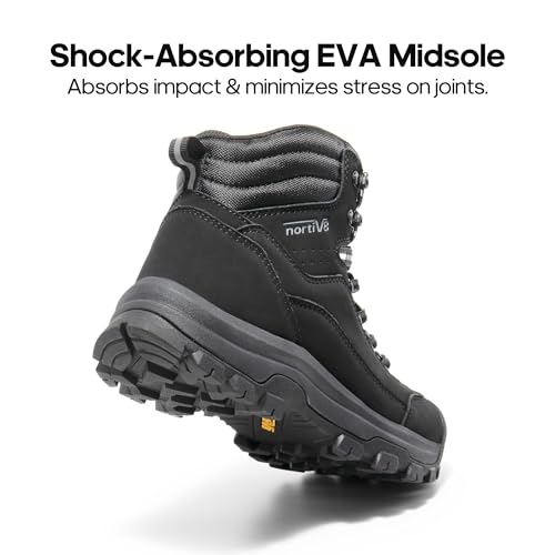 NORTIV 8 Women's Hiking Boots Waterproof Trekking Camping Trail Backpacking Boots for Outdoor4