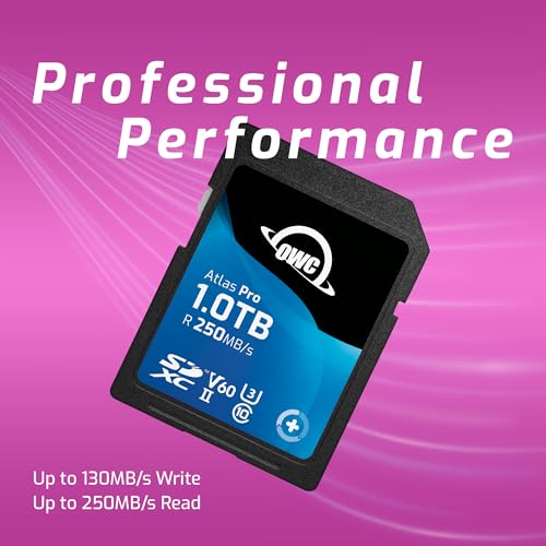 Image of OWC Atlas Pro 1.0TB SDXC UHS-II V60 Media Card