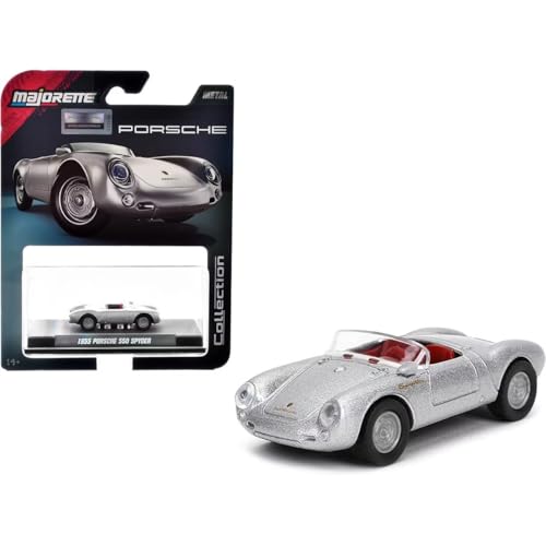 Majorette Colección 1955 Porsche 550 SPDER 1:64 miniatura 1