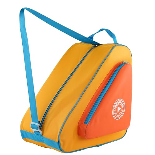 HEXIFUL Skate Bag to Carry Ice Skates, Inline Skates, Roller Skates...
