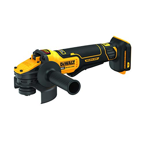 DEWALT FLEXVOLT ADVANTAGE 20V MAX Angle Grinder, Paddle Switch, 4-1/2-Inch to 5-Inch, Tool Only (DCG416B)