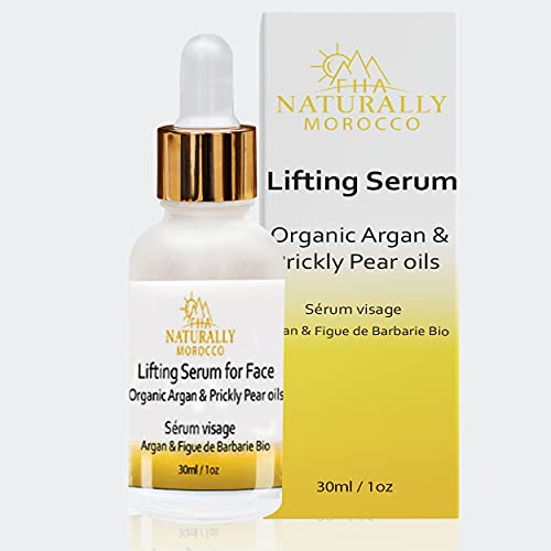 Face Serum for Skin Care |100% Pure Prickly Pear Oil Organic vitamin e oil for skin | Vitamin E Oil for Hydration, Facial Moisturizer & Anti-Aging Skin Repair, Supercharged Hyaluronic acid serum |1 OZ