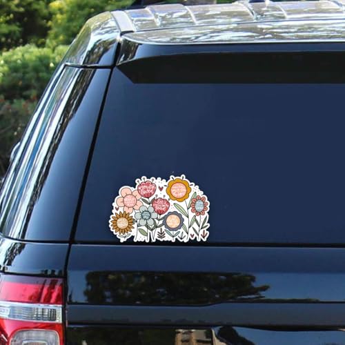 Image of 2pcs Hot Girls Hit Curbs Car Stickers, Car Decals, Car Rearview Mirror, Funny Bumper Sticker, Cute Car Sticker, Car Accessories, Laser