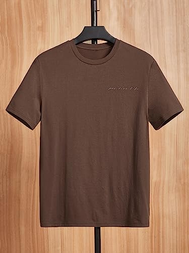 SOLY HUX Men's Graphic Tees Letter Print Casual Short Sleeve T Shirts Summer Tops Vintage Tees2