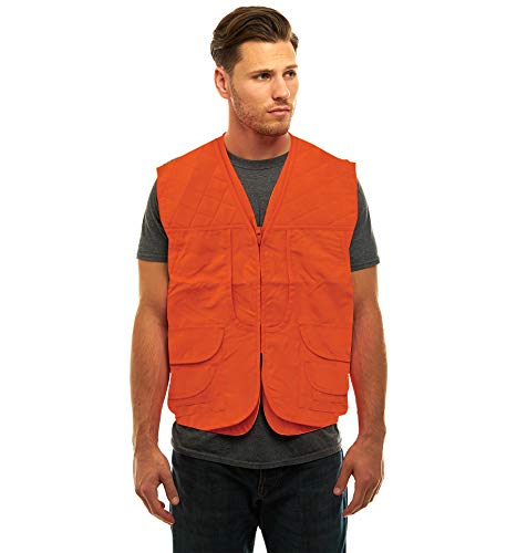 TrailCrest by Treel Men's Safety Front Loader High Visibility Vest